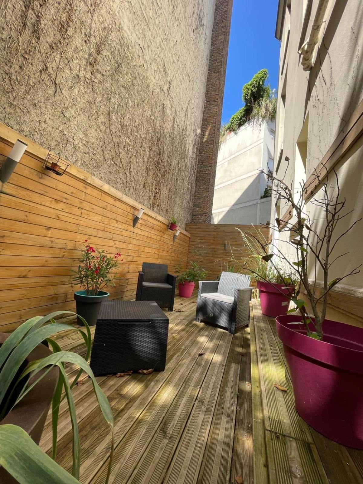 Boulogne 3 Pieces Avec Terrasse Lägenhet Exteriör bild