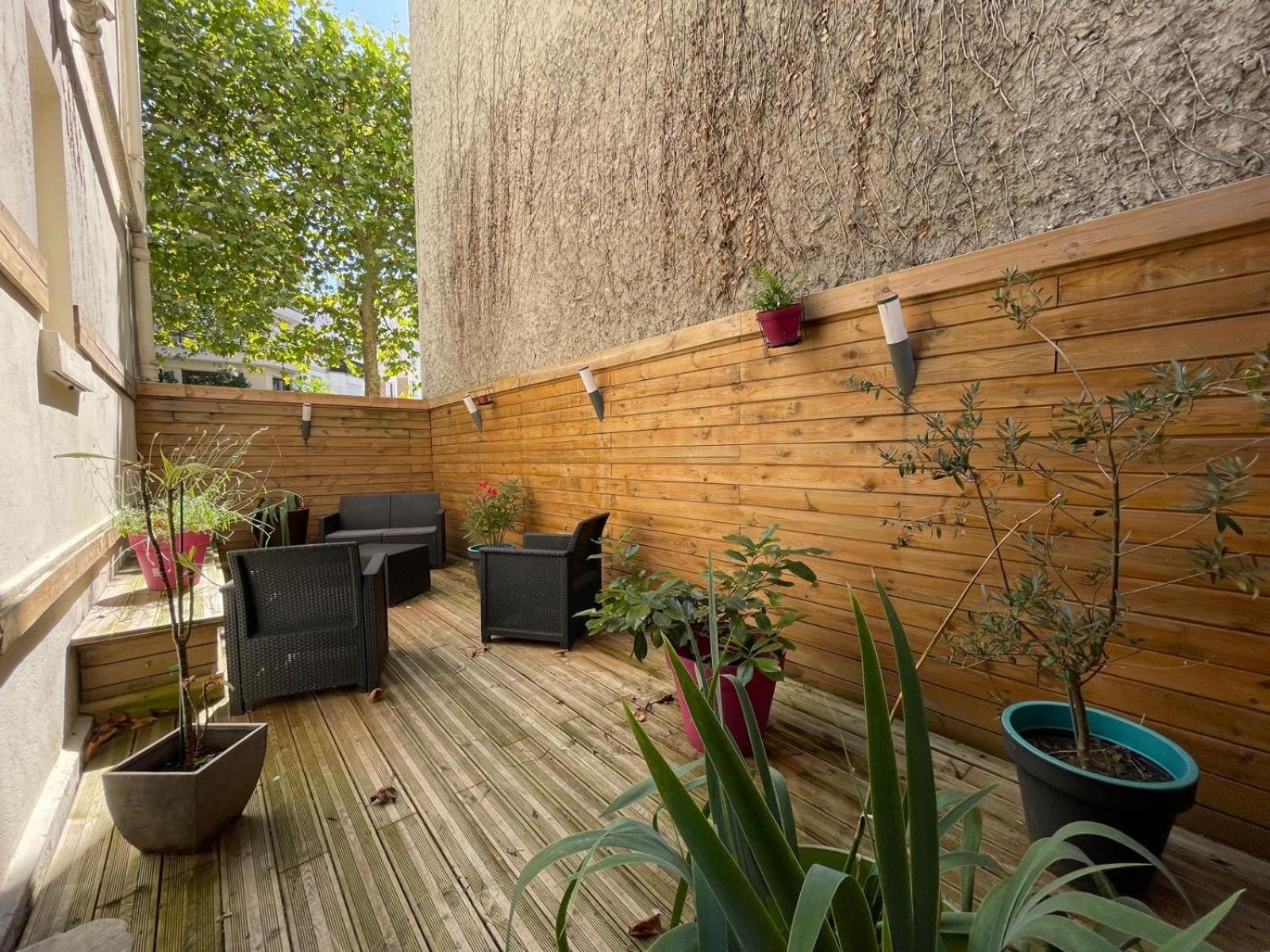 Boulogne 3 Pieces Avec Terrasse Lägenhet Exteriör bild